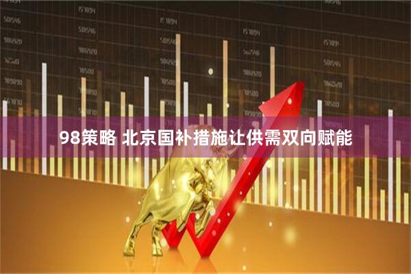 98策略 北京国补措施让供需双向赋能
