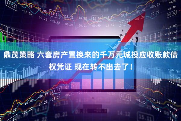 鼎茂策略 六套房产置换来的千万元城投应收账款债权凭证 现在转不出去了！